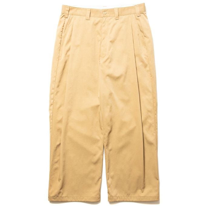 COOTIE PRODUCTIONS NYLON CHINO CLOTH 1 TUCK TROUSERS | LOCKSTOCK