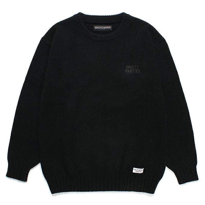 WACKO MARIA クルーネックケーブルセーター WACKO MARIA (ワコマリア 
