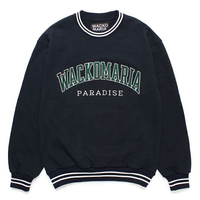 WACKO MARIA HEAVY WEIGHT CREW NECK SWEAT SHIRT ( TYPE-1