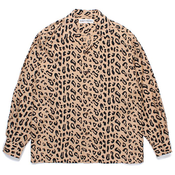 WACKO MARIA LEOPARD HAWAIIAN SHIRT L/S ( TYPE-1 ) | LOCKSTOCK/STLIKE