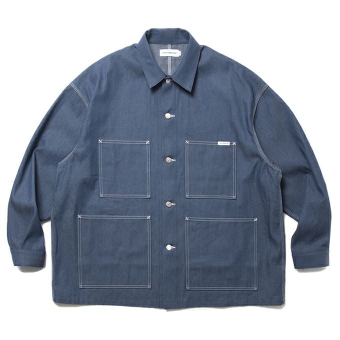 COOTIE PRODUCTIONS RIGID DENIM COVERALL | LOCKSTOCK/STLIKE