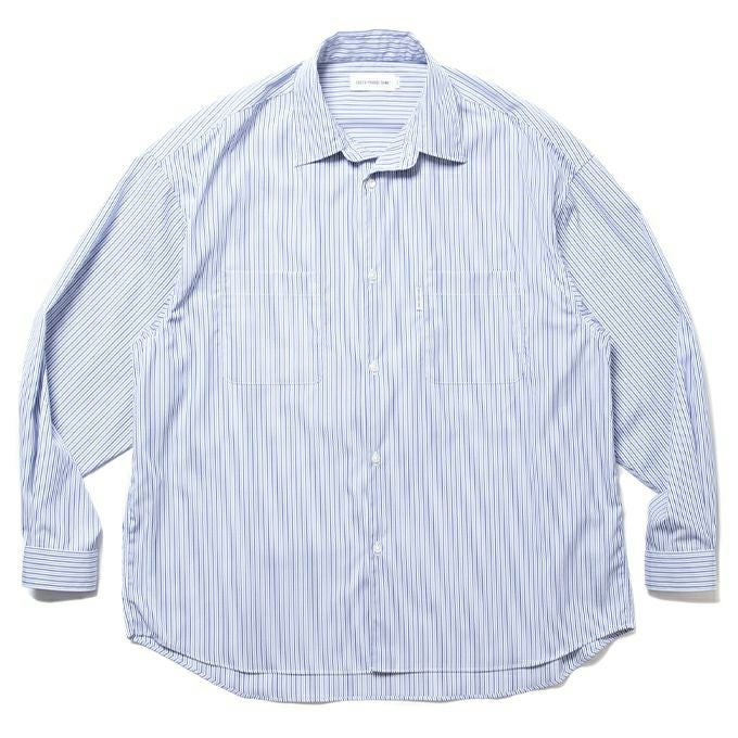 新品　COOTIE PRODUCTIONS ストライプ シャツ　ゆったり COOTIE PRODUCTIONS STRIPE BROAD L/S SHIRT | LOCKSTOCK/STLIKE