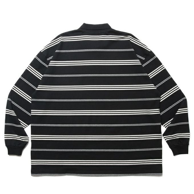 COOTIE PRODUCTIONS BORDER L/S POLO | LOCKSTOCK/STLIKE