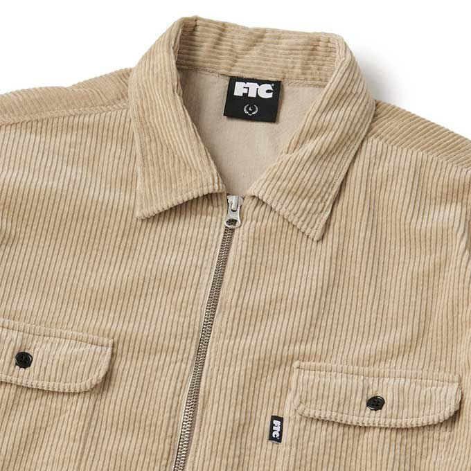 FTC CORDUROY ZIP UP SHIRT | LOCKSTOCK/STLIKE