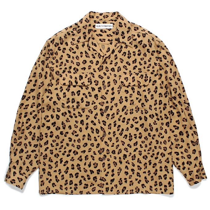 WACKO MARIA LEOPARD HAWAIIAN SHIRT L/S ( TYPE-2 ) | LOCKSTOCK/STLIKE