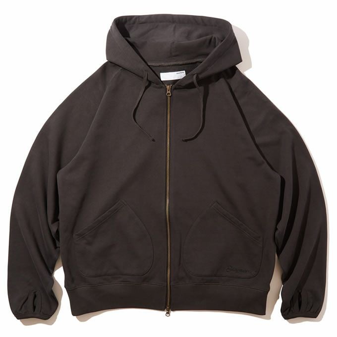 DIASPORA SKATEBOARDS Double Pocket Full Zip Hooded Sweatshirt DIASPORA SKATEBOARDS Double Pocket Full Zip Hooded Sweatshirt