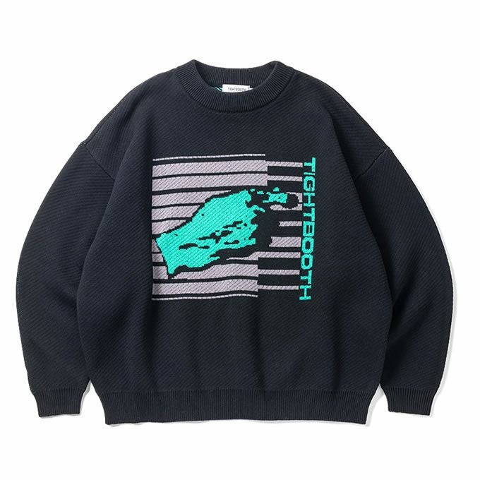 TIGHTBOOTH PRODUCTION KEYBOARD KNIT SWEATER | LOCKSTOCK/STLIKE