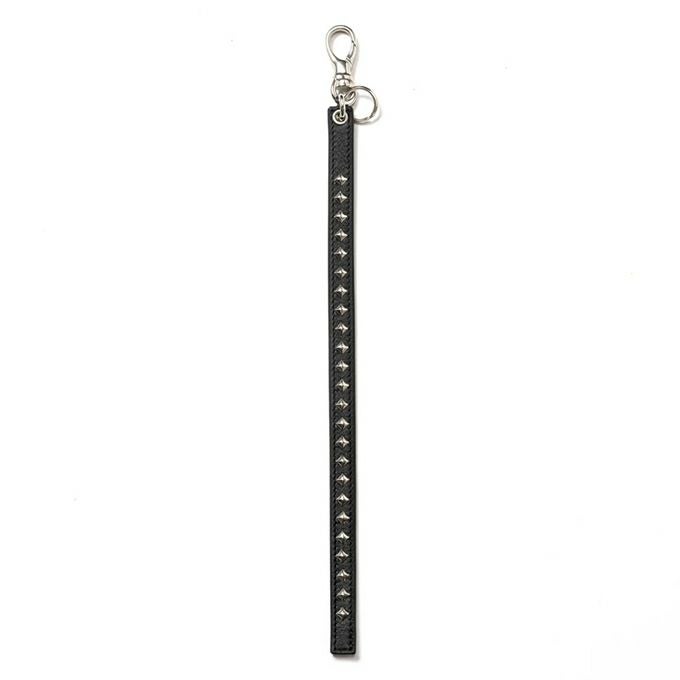 CALEE STUDS LEATHER LONG KEY RING | LOCKSTOCK/STLIKE