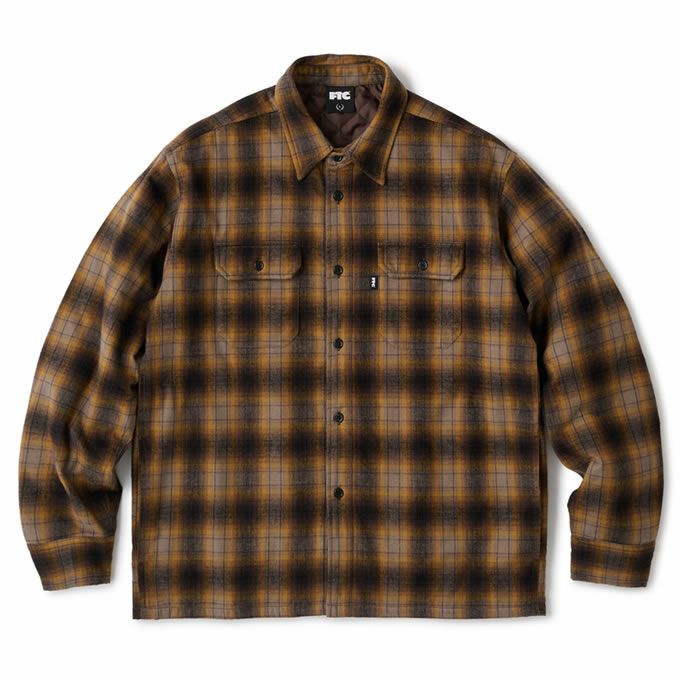 FTC QUILTED LINED PLAID NEL SHIRT | LOCKSTOCK/STLIKE