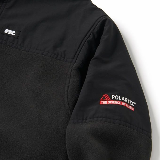 FTC フリース M ブラック ポーラテック FTC POLARTEC® FLEECE JACKET ストリート・サーフブランドアイテムの