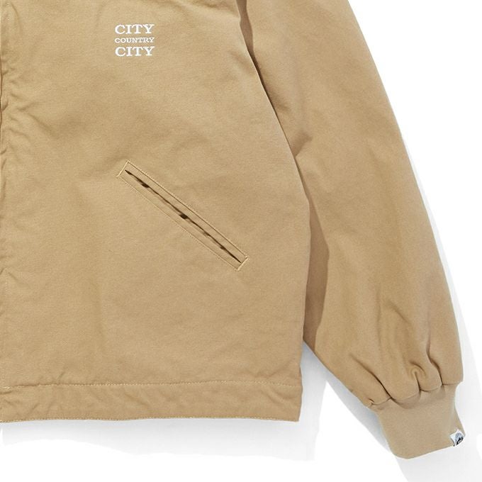 CITY COUNTRY CITY CANVAS ZIP UP JACKET | LOCKSTOCK/STLIKE
