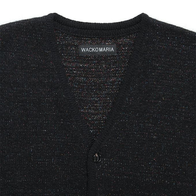 WACKO MARIA GLITTER MOHAIR CARDIGAN ( TYPE-1 ) | LOCKSTOCK/STLIKE