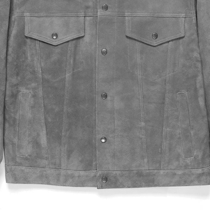 WACKO MARIA SUEDE LEATHER TRUCKER JACKET | LOCKSTOCK/STLIKE