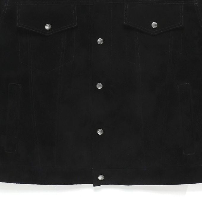 WACKO MARIA SUEDE LEATHER TRUCKER JACKET | LOCKSTOCK/STLIKE