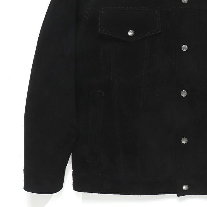 WACKO MARIA SUEDE LEATHER TRUCKER JACKET | LOCKSTOCK/STLIKE