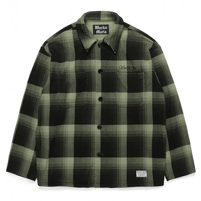 WACKO MARIA CHECK FLEECE SHIRT JACKET ( TYPE-2 ) | LOCKSTOCK/STLIKE