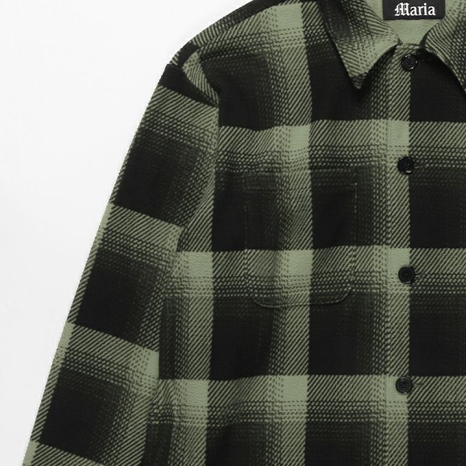 WACKO MARIA CHECK FLEECE SHIRT JACKET ( TYPE-2 ) | LOCKSTOCK/STLIKE