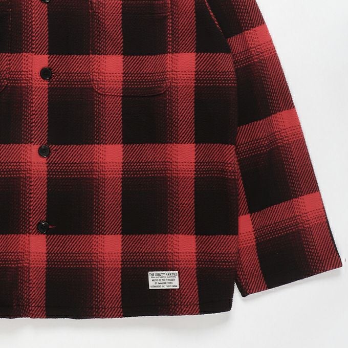 WACKO MARIA CHECK FLEECE SHIRT JACKET ( TYPE-2 ) | LOCKSTOCK/STLIKE