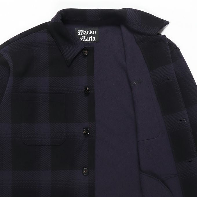 WACKO MARIA CHECK FLEECE SHIRT JACKET ( TYPE-2 ) | LOCKSTOCK/STLIKE