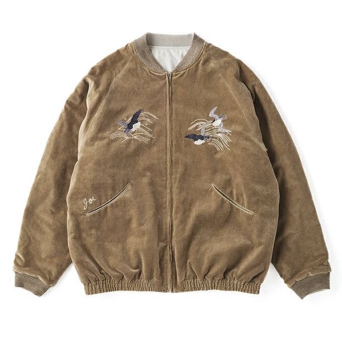 ジャケット・アウター OLD JOE FADED VELVET SOUVENIR JACKET 38 OLD JOE&CO FADED VELVET SOUVENIR JACKET | LOCKSTOCK/STLIKE