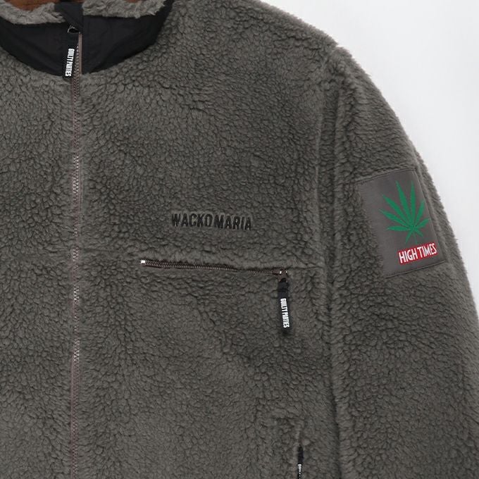 ワコマリア　HIGHTIMES BOA JACKET フリース　定価9万 WACKO MARIA HIGH TIMES / BOA FLEECE JACKET | LOCKSTOCK/STLIKE