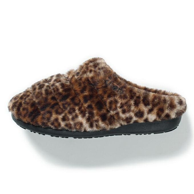 ブラック　WACKO MARIA NANGA SUBU LEOPARD サンダル WACKO MARIA ワコマリア NANGA / SUBU / LEOPARD FUR AORORA WINTER