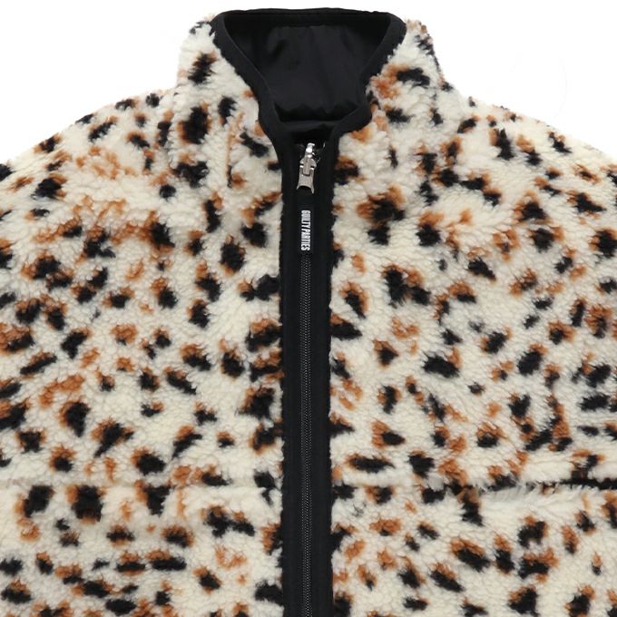 WACKO MARIA REVERSIBLE LEOPARD BOA FLEECE JACKET | LOCKSTOCK/STLIKE