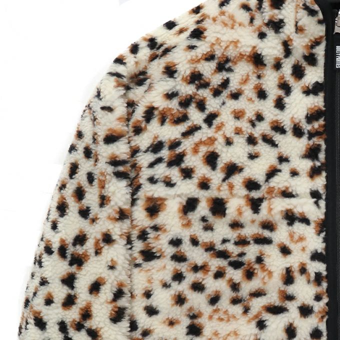 WACKO MARIA REVERSIBLE LEOPARD BOA FLEECE JACKET | LOCKSTOCK/STLIKE