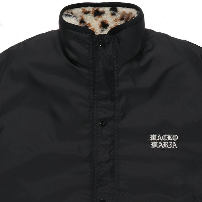 WACKO MARIA REVERSIBLE LEOPARD BOA FLEECE JACKET | LOCKSTOCK/STLIKE
