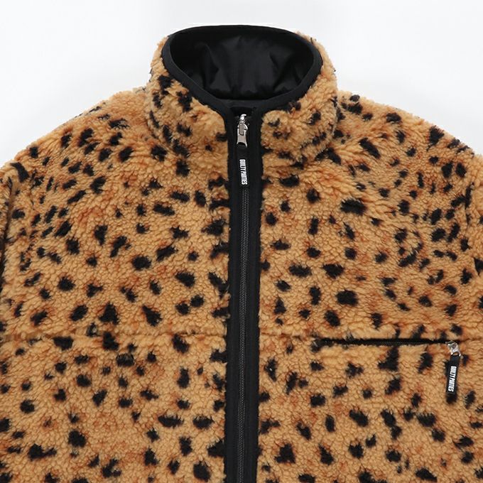 WACKO MARIA REVERSIBLE LEOPARD BOA FLEECE JACKET | LOCKSTOCK/STLIKE