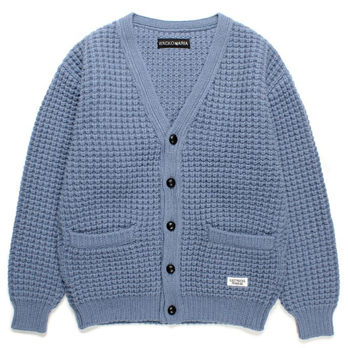 WACKO MARIA WAFFLE KNIT CARDIGAN | LOCKSTOCK/STLIKE
