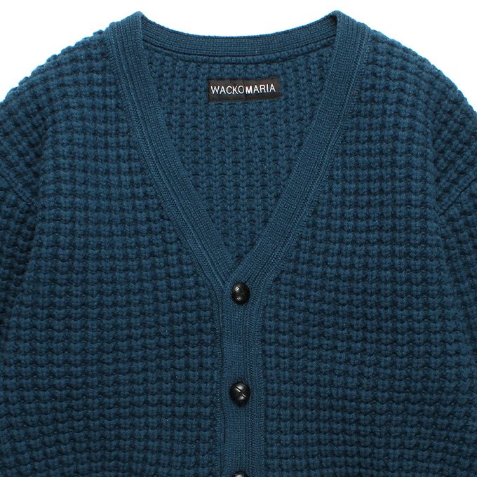 WACKO MARIA WAFFLE KNIT CARDIGAN | LOCKSTOCK/STLIKE