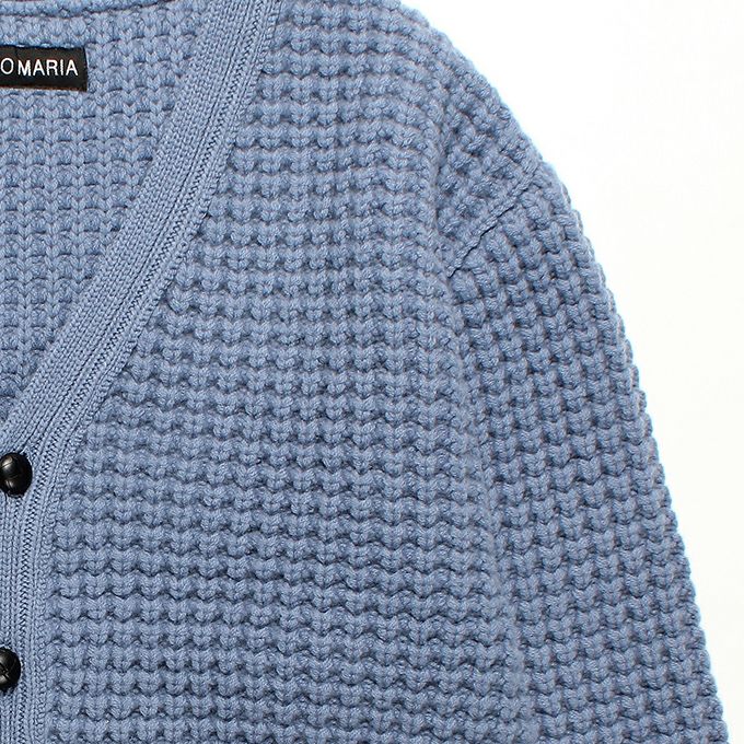 WACKO MARIA WAFFLE KNIT CARDIGAN | LOCKSTOCK/STLIKE