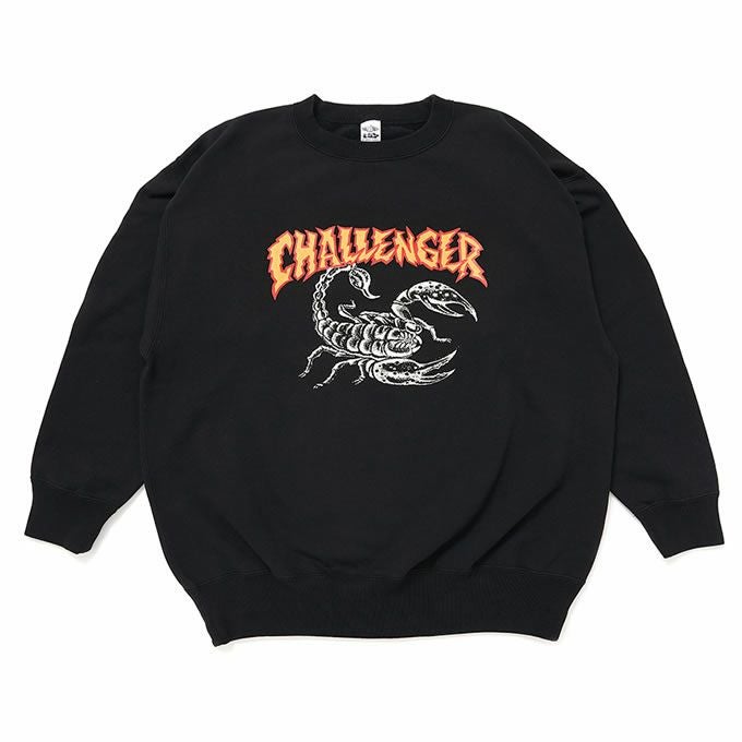 CHALLENGER SCORPION C/N SWEAT チャレンジャー CHALLENGER SCORPION C/N SWEAT | LOCKSTOCK/STLIKE