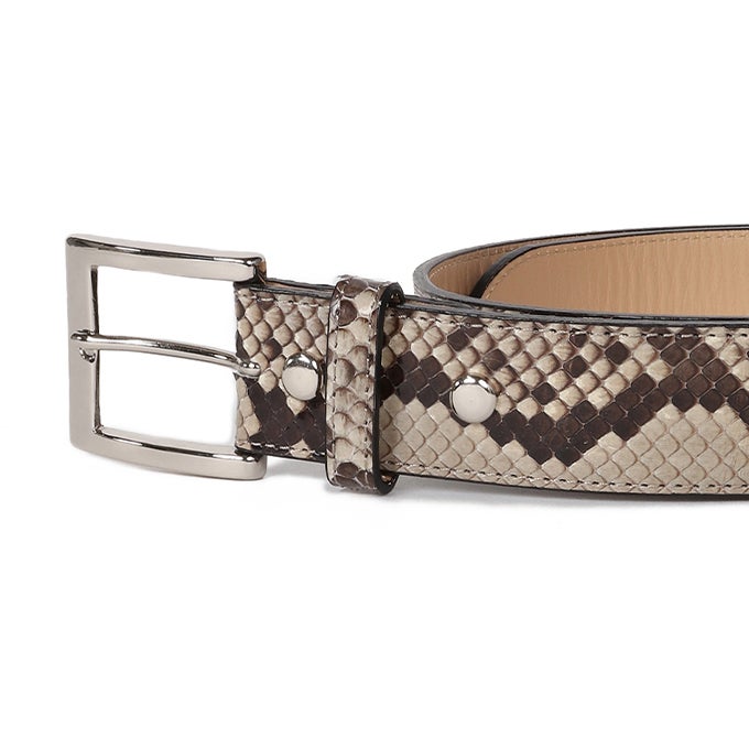 WACKO MARIA PYTHON LEATHER BELT | LOCKSTOCK/STLIKE