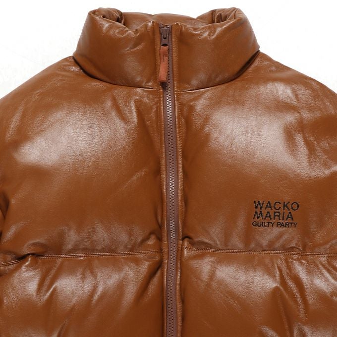 WACKO MARIA LEATHER DOWN JACKET ( TYPE-1 ) | LOCKSTOCK/STLIKE