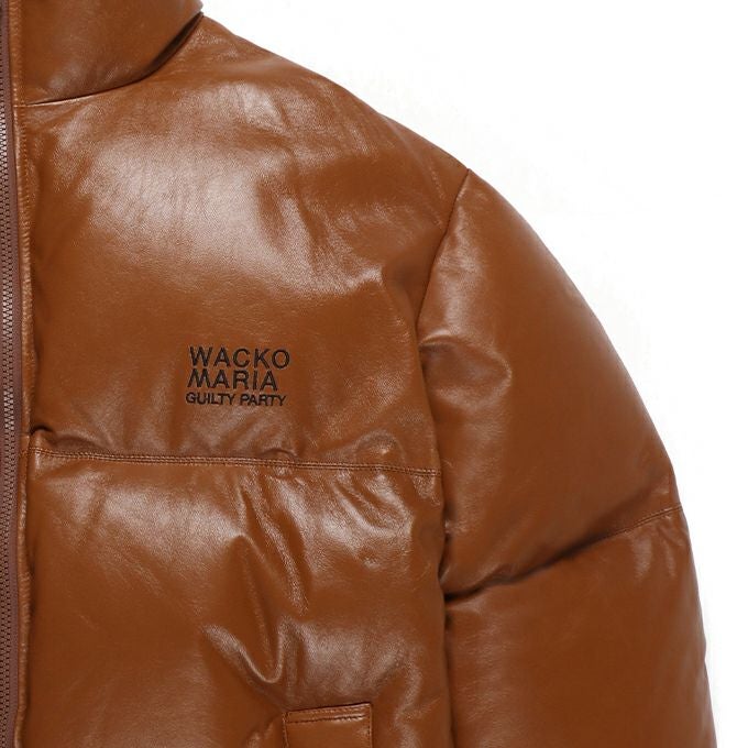 WACKO MARIA LEATHER DOWN JACKET ( TYPE-1 ) | LOCKSTOCK/STLIKE