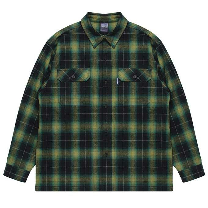APPLEBUM Shaggy Check Nel Shirt | LOCKSTOCK/STLIKE