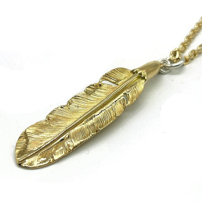LARRY SMITH EAGLE HEAD FEATHER PENDANT COMBINATION 