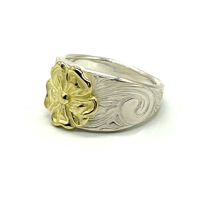 LARRY SMITH KARAKUSA ROSE RING No. 97 