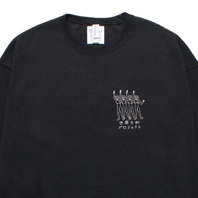 WACKO MARIA 世界平和プロジェクト / CREW NECK SWEAT SHIRT