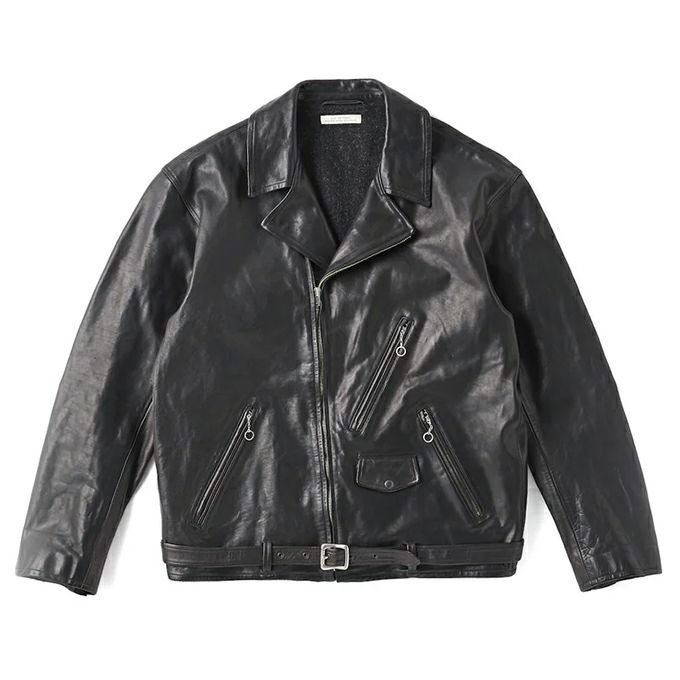 OLD JOE&CO PATINA HORSE-HIDE PERFECTO JACKET 
