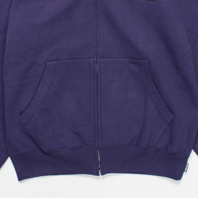 WACKO MARIA HEAVY WEIGHT FULL ZIP HOODED SWEAT SHIRT (TYPE-1
