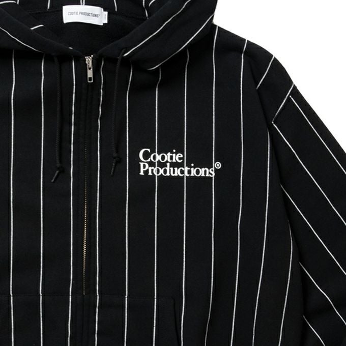 COOTIE PRODUCTIONS ALLOVER PRINT OPEN END YARN HEAVY OZ SWEAT ZIP