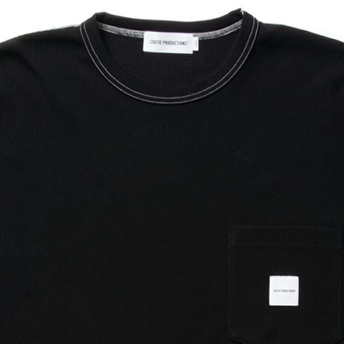 COOTIE PRODUCTIONS T/C WAFFLE ERROR FIT L/S TEE | LOCKSTOCK/STLIKE