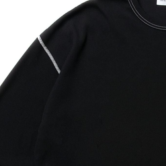 COOTIE PRODUCTIONS T/C WAFFLE ERROR FIT L/S TEE | LOCKSTOCK/STLIKE