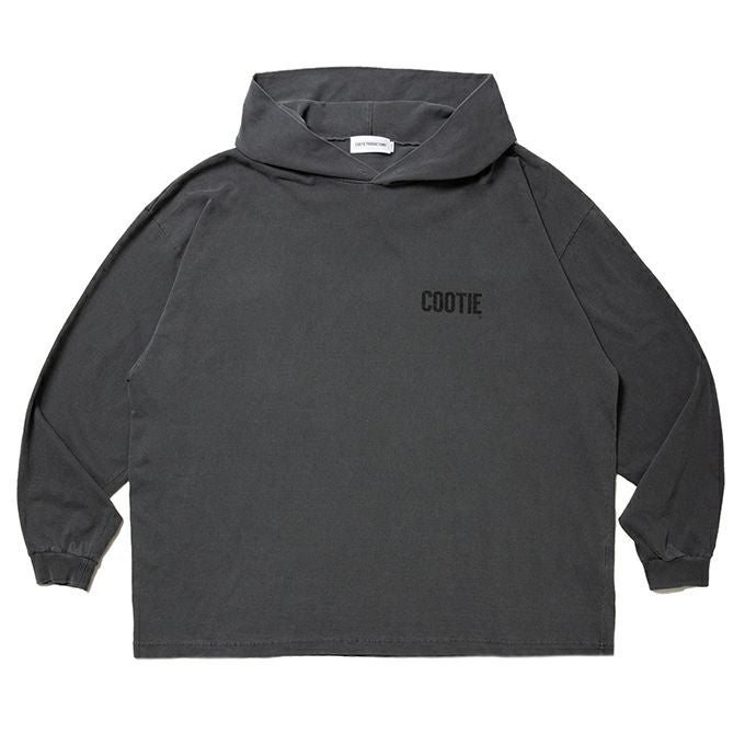 COOTIE / Pigment Dyed L/S Hooded TeeサイズS COOTIE PRODUCTIONS PIGMENT DYED L/S HOODED TEE | LOCKSTOCK/STLIKE