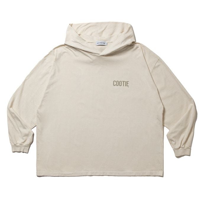 COOTIE PRODUCTIONS PIGMENT DYED L/S HOODED TEE | LOCKSTOCK/STLIKE