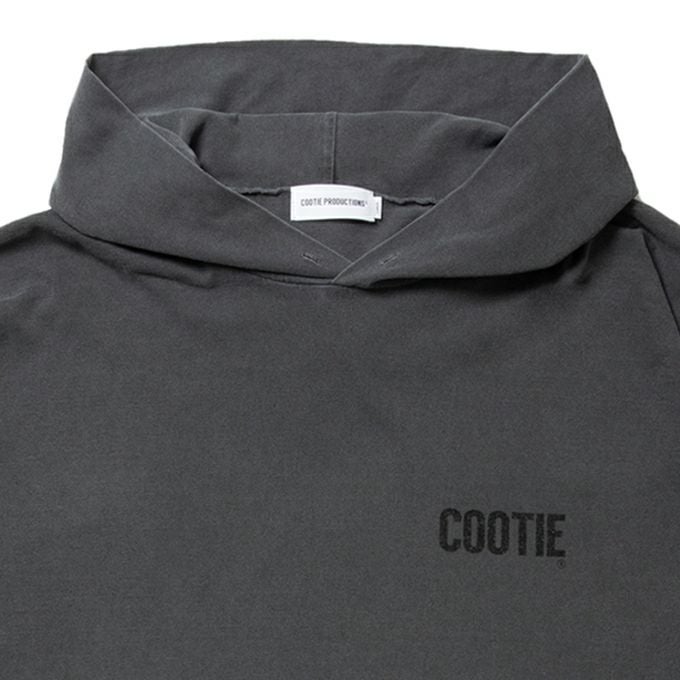 COOTIE PRODUCTIONS PIGMENT DYED L/S HOODED TEE | LOCKSTOCK/STLIKE