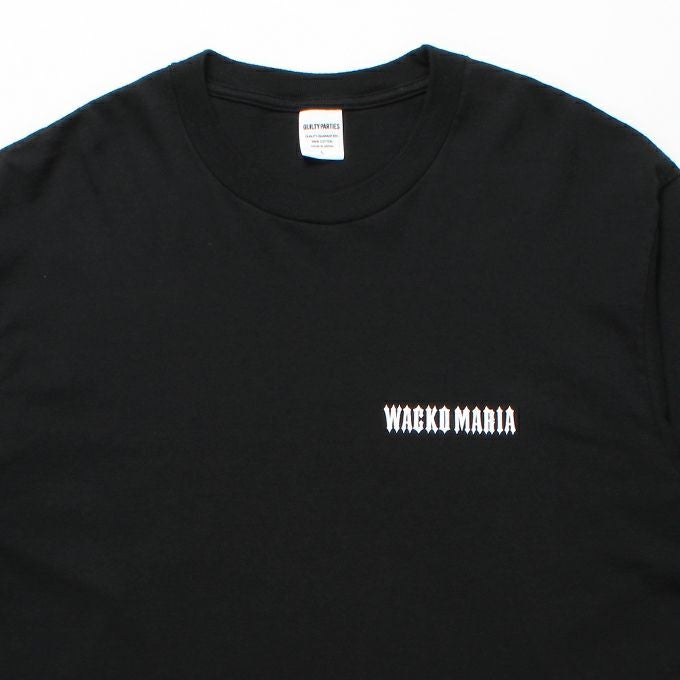 WACKO MARIA WASHED HEAVY WEIGHT CREW NECK LONG SLEEVE T-SHIRT